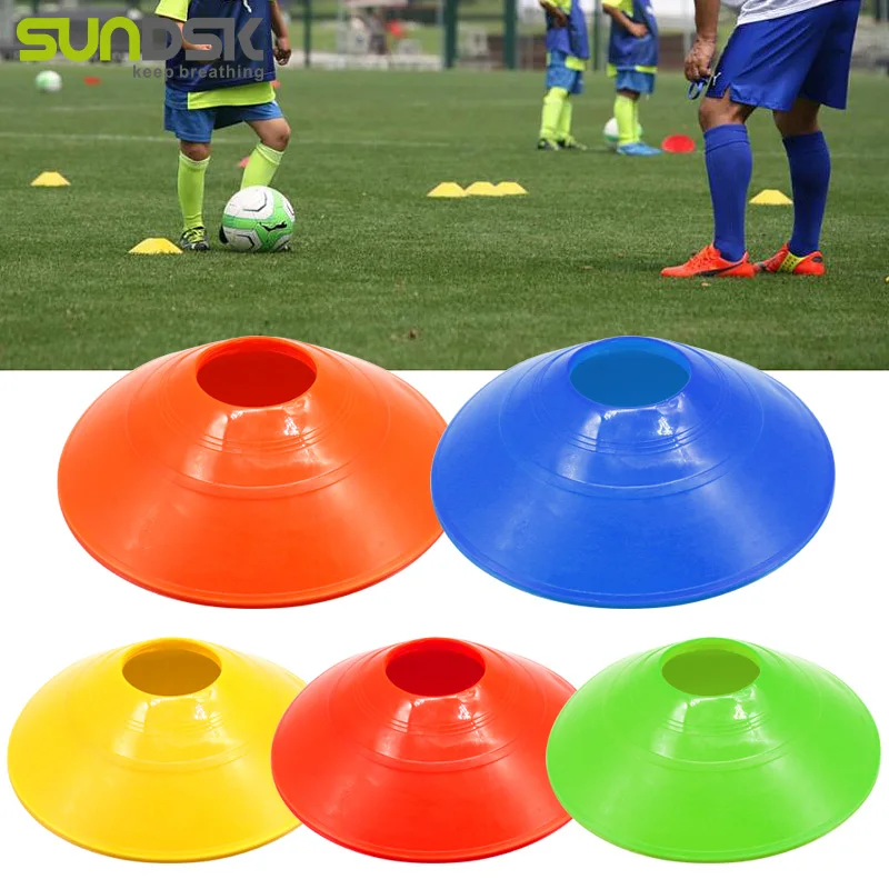 2 Inch Soccer Ball Football Kids Sports Play Training Equipment Agility Disc Cones OPP Bag or Customized Durable 5*19cm
