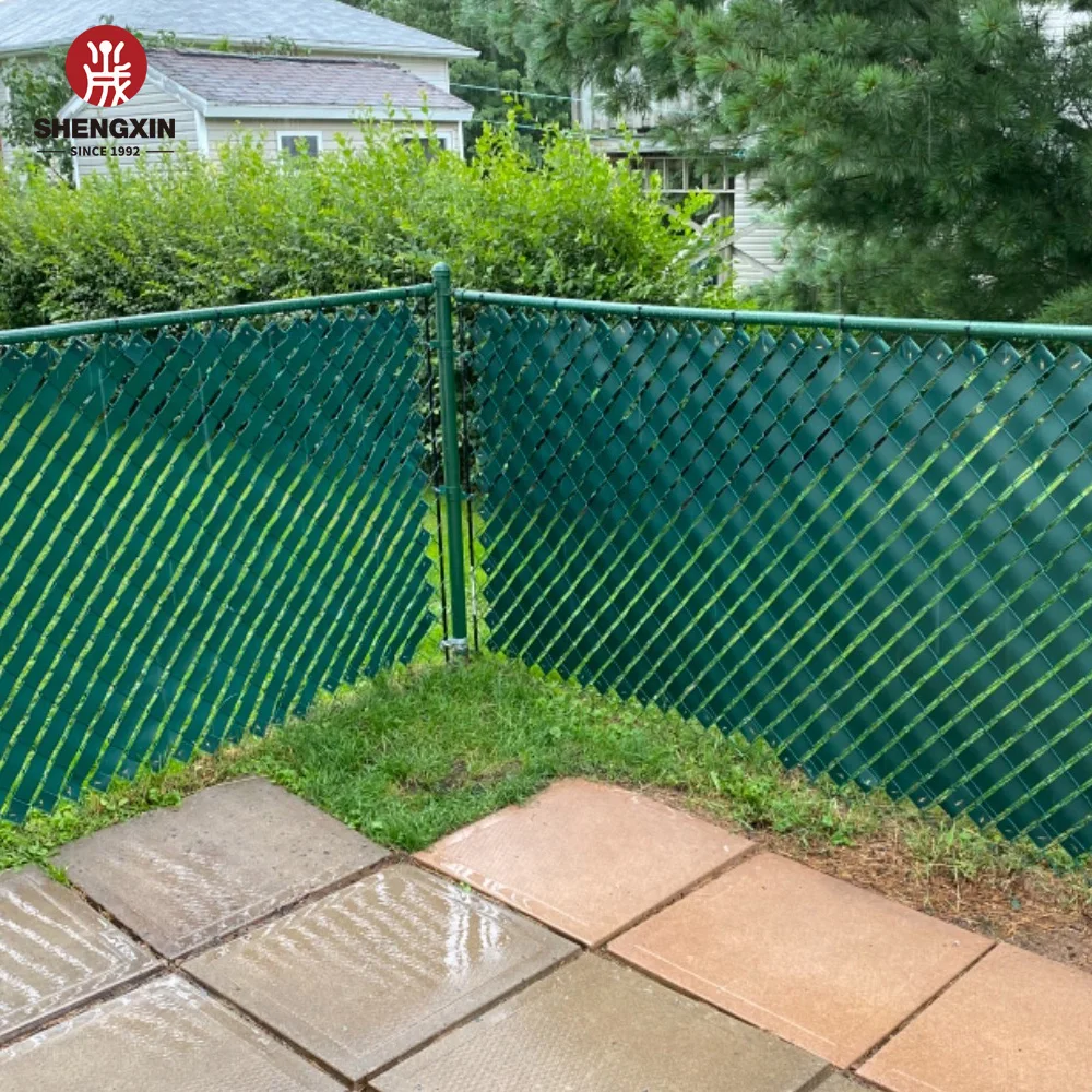 Wholesale Used Black Industry Slats Chain Link Fencing Price For Sale Gate Accessories Privacy Fence