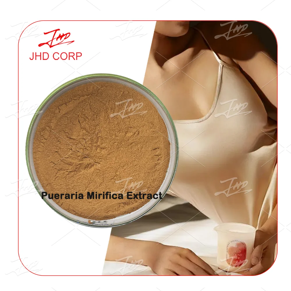JHD Bulk Breast Enlarge Isoflavones 40% Natural Pueraria Mirifica Root Extract Powder