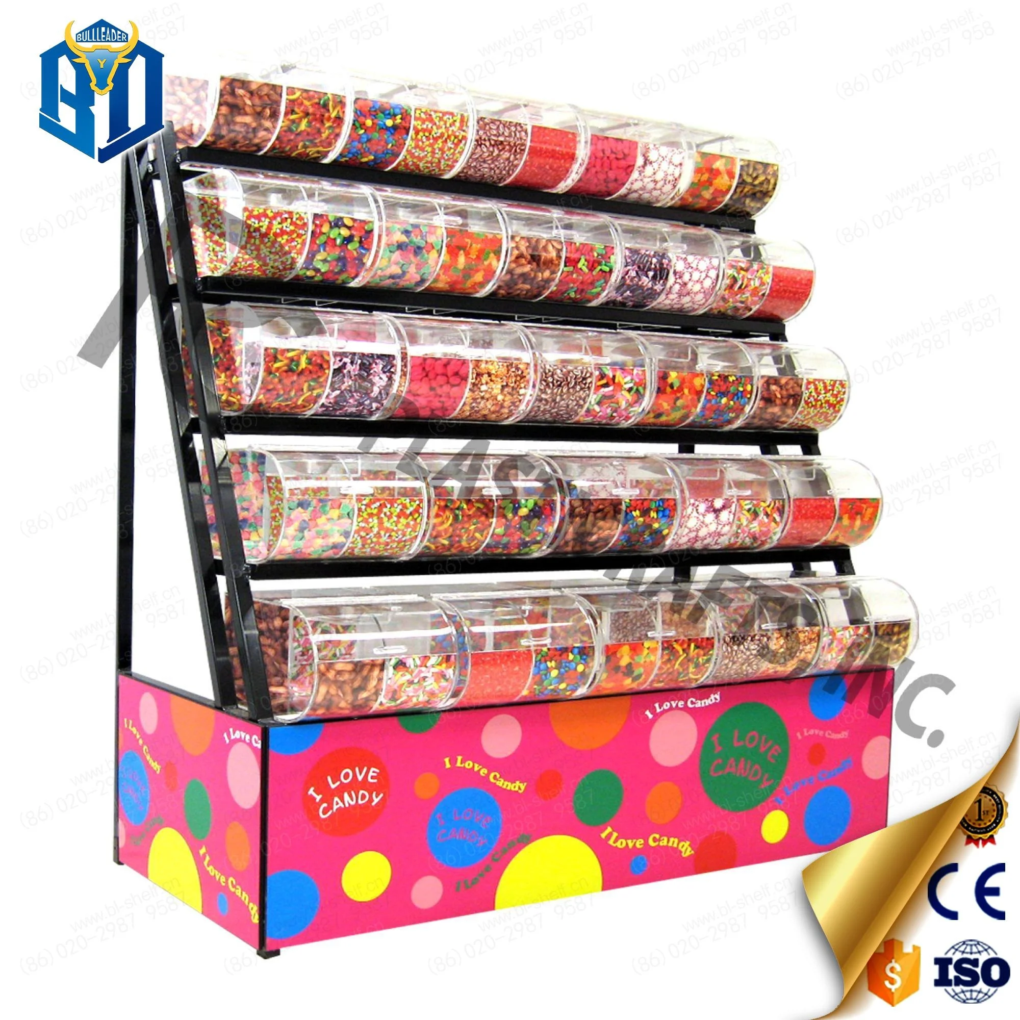 candy bar display shelves