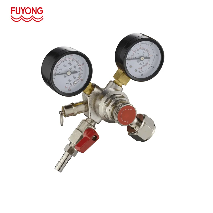 CO2 pressure regulator for beer