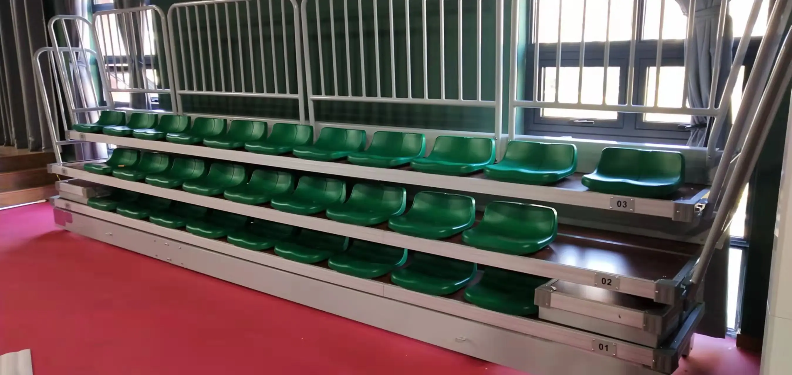Bleacher Chair Price Stadium Seat Soccer Grandstand Retractable Seat