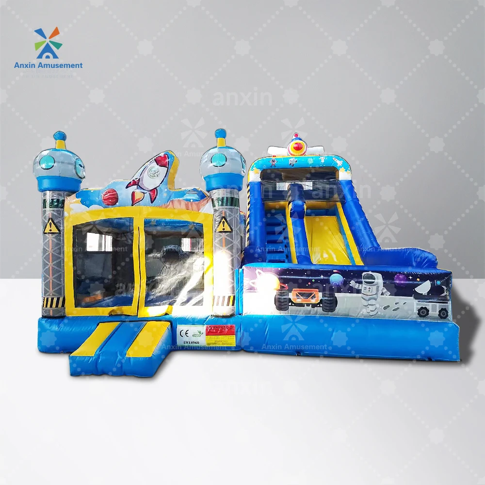 Прямая Продажа с завода коммерческий надувной авиационный замок для аренды на открытом воздухе