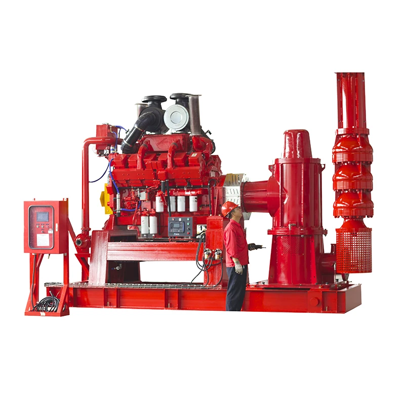 Listed vertical deep well turbine pump