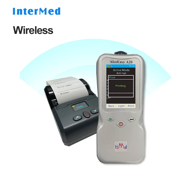 Portable Handheld  Professional Alcohol Tester Digital Alcohol Tester Touch Screen Breathalyzers