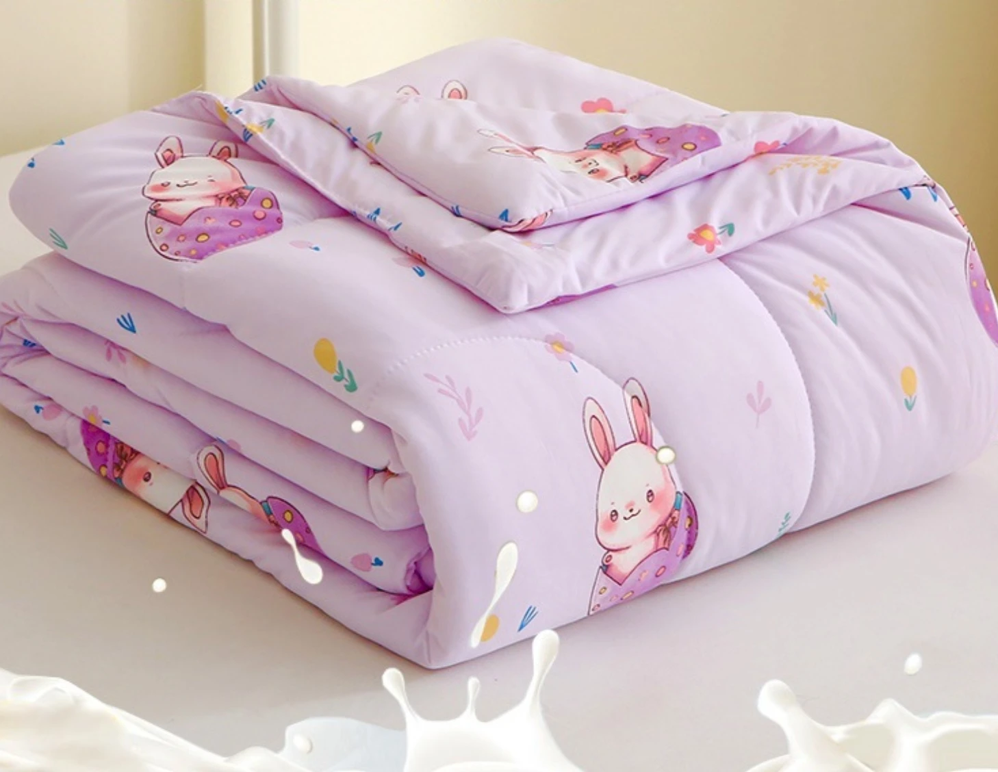 Cooling Feeling Baby minky  blanket super comfortable soft mink Double Layers baby air-conditioning quilt throw gift Blankets