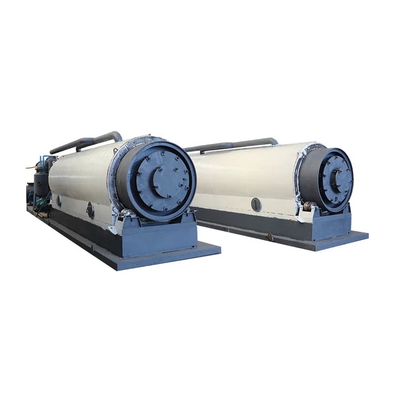 Small Scale Waste Tire Waste Plastic and Oil Sludge Pyrolysis Machine