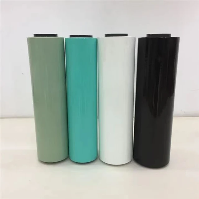 Grass Silage Film Silage Wrap Plastic Bale Plastic Bale High quality puncture resistance Storage wrap Film 75cm*1500m*25mic