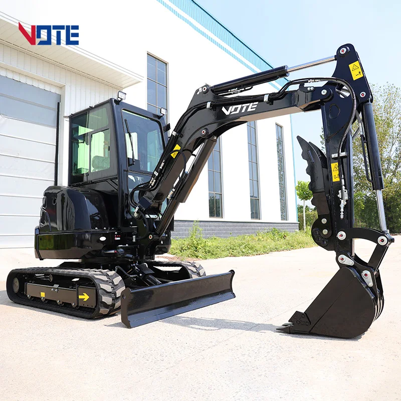 Free Shipping Chinese Hydraulic mini excavator 2 Ton CE/EPA Engine Digger With Cabin Bagger mini 3.5 Ton excavators