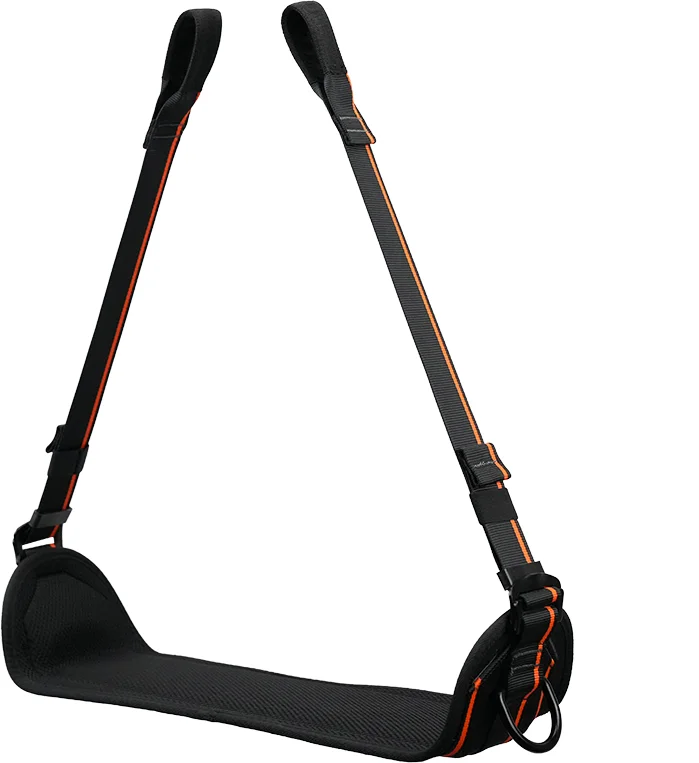 High-Rise Outdoor Anti-Fall Work Safety Belt with Stainless Steel Seat Plate Wall Cleaning Hanging Plate