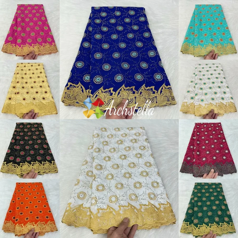 High quality Swiss voile laces Pure cotton clothing fabric Manufacturer has stock