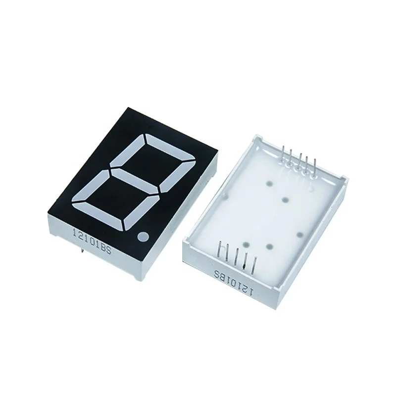 LED Digital Tube 1.2 inch 1 digit large 7 segment red number display
