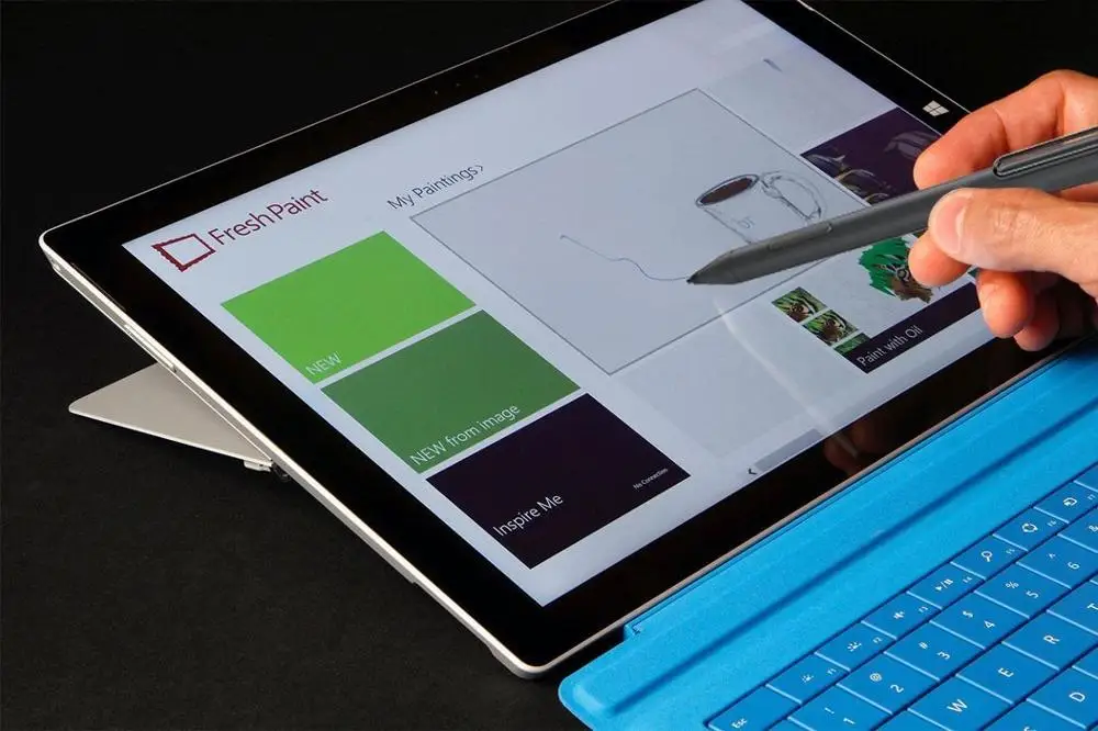 Active Touch Стилус ручки с металлическим наконечником 1024 чувствительность давления для поверхности pro 4