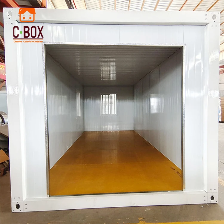 Wholesale new design steel frame modular house eps sandwich panel cheap prefab garage