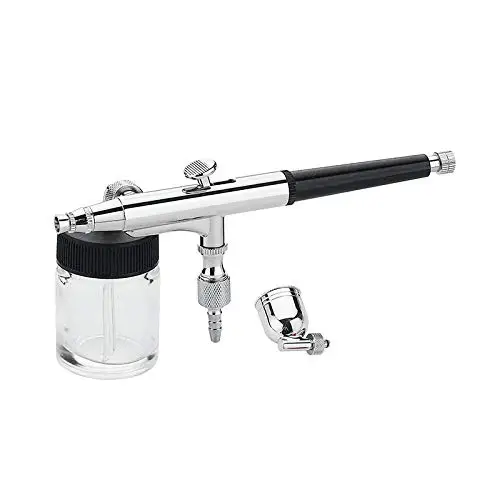 Dual-Action Gravity Feed Airbrush Spray Gun Body Painting Cake Decoration