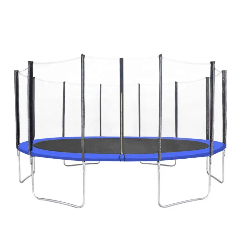 Trampoline Outdoor Bodybuilding 10ft/12ft/14ft/16ft Tranpoline With Safety Enclosure Net Capacity For 10 Kids