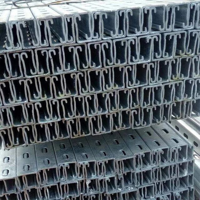 Professional Slotted C Channel Unistrut Size With Ce Certificate