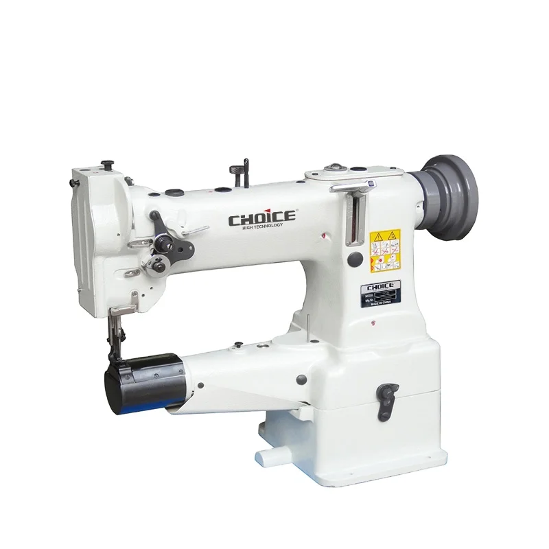 Golden Choice Gc-8b Compound Feed Heavy Duty Single Needle Cylinder-Bed Industrial Lockstitch Sewing Machine