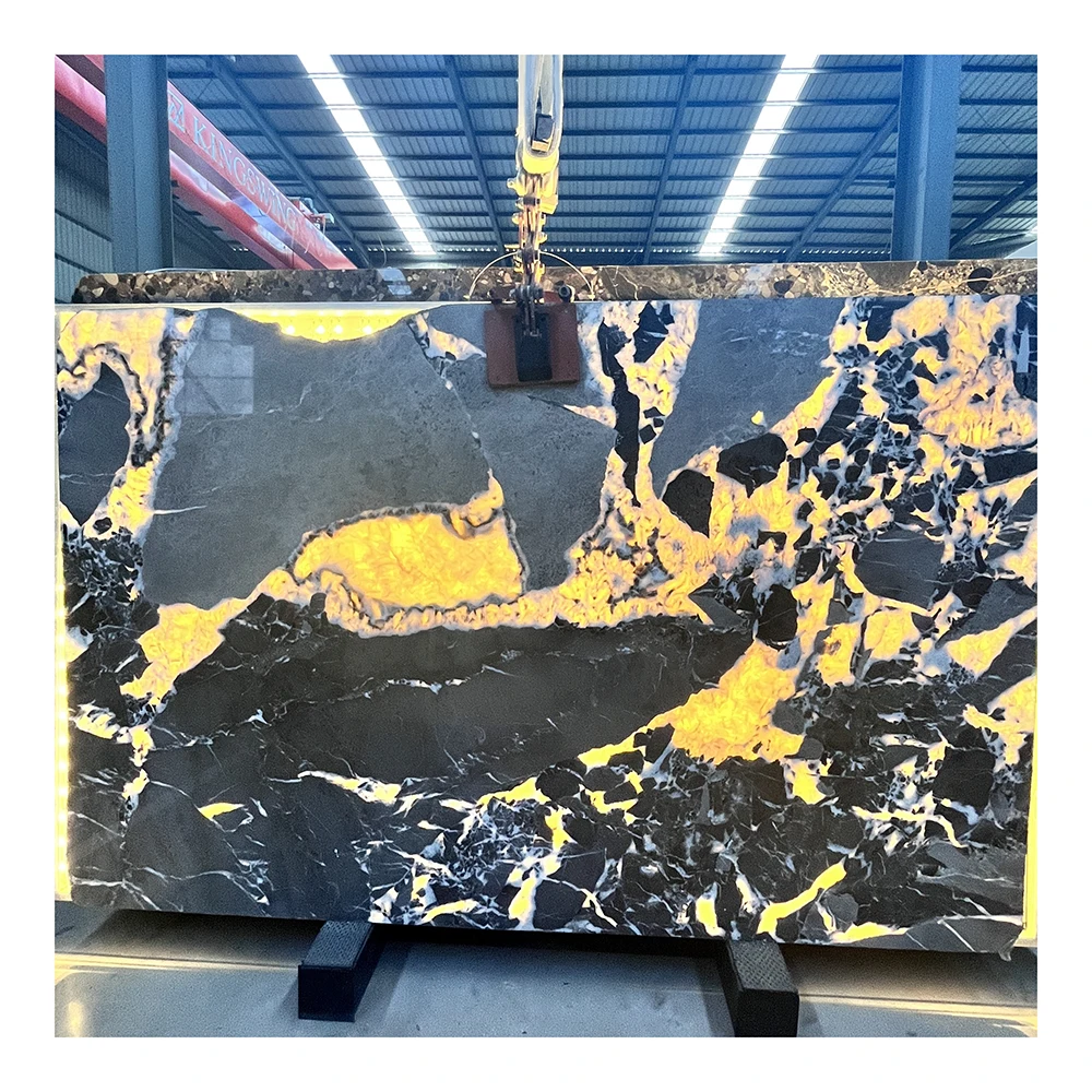 Quarry Grand Antique Grey Slab Natural Wall Translucent Slab Sheet Custom Dinning Table Flooring Home Decorate Stone Marble