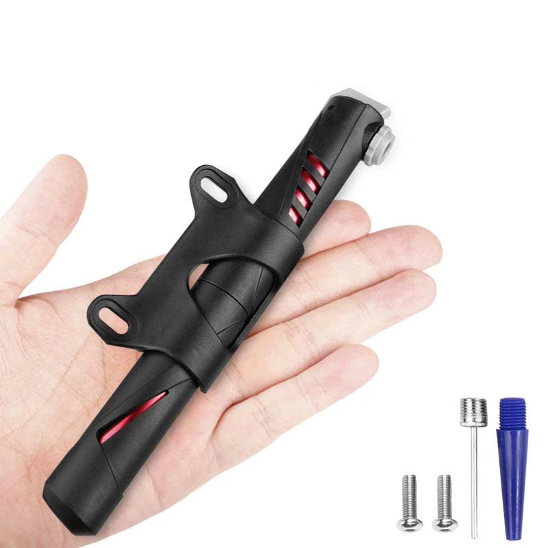 120PSI High Pressure Portable Bike Pump Aluminium Alloy French Valve Mini Aluminum Alloy Bicycle Hand Pump