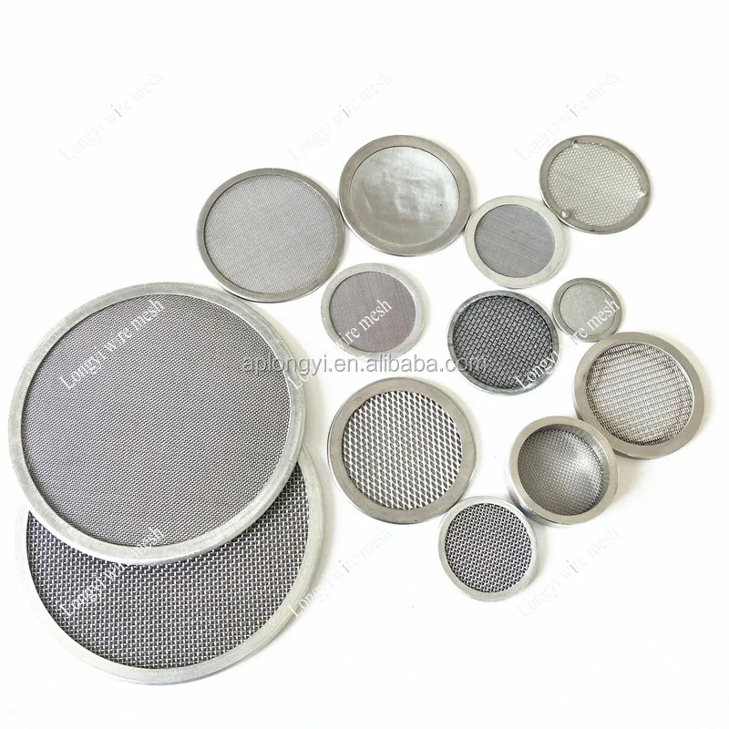 4-6 layers 304 316 316L stainless steel wire mesh 125 micron filter disc