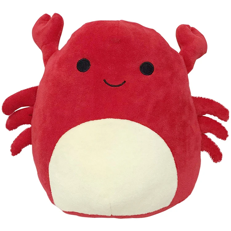 New Design Stuffed Toys Bat Custom Hug Pillow Kawaii Crab Plush Pillow