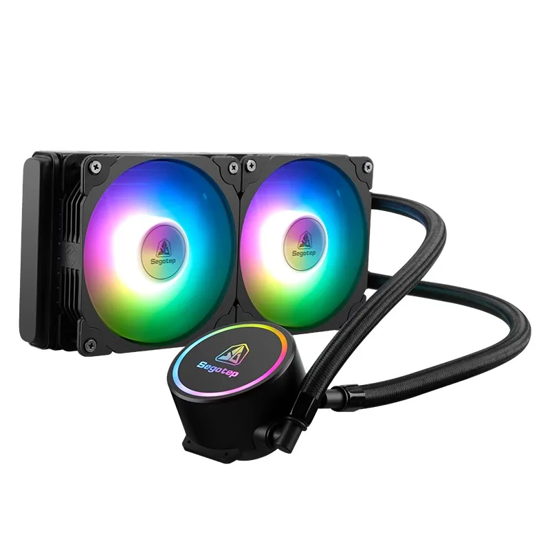 High Performance CPU cooler Computer case fan CPU Water Cooling Radiator 240S  ARGB
