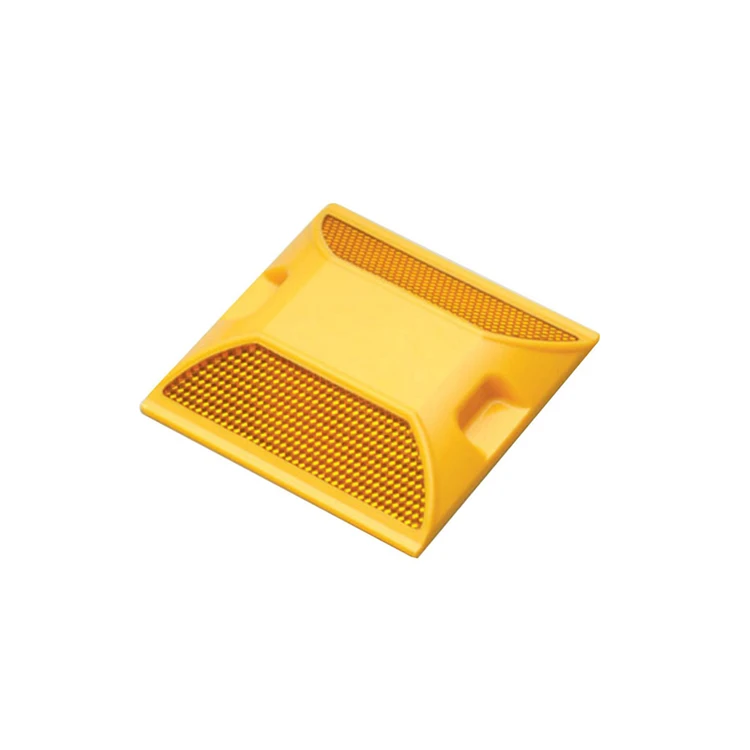 Highway Delineator Reflector Hardware Plastic Glass Beads License Plate Reflective Film Stud For Road Signs Cat Eyes Studs