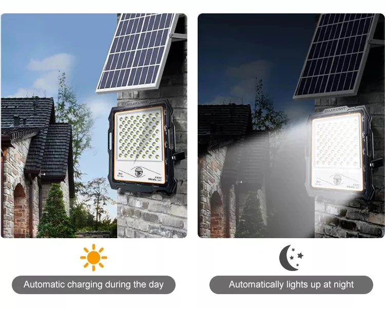 100w 200w 300w 400watt 600w Outdoor Warm White Led Security Wall Garden Street Solar Flood Light With Motion Sensor