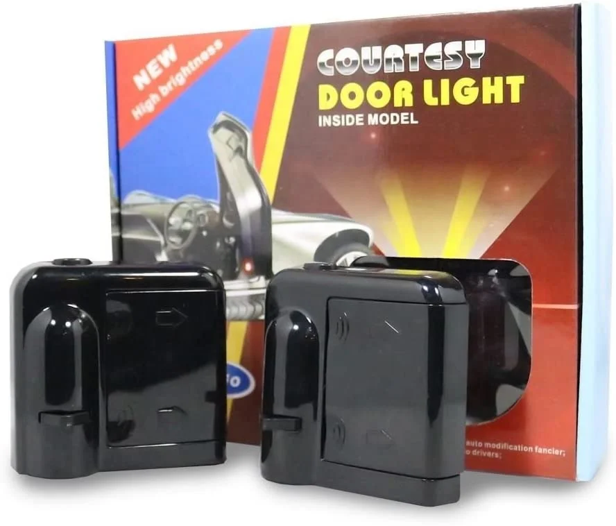 Top 1 Auto Car Welcome Logo lighting Shadow Car Door Logo Projector Logo  Led Lighting Lamp for Other Car Interior Accessories