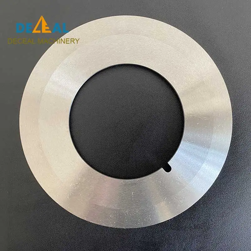 custom made hss round blade for cutting film foam foil graphite