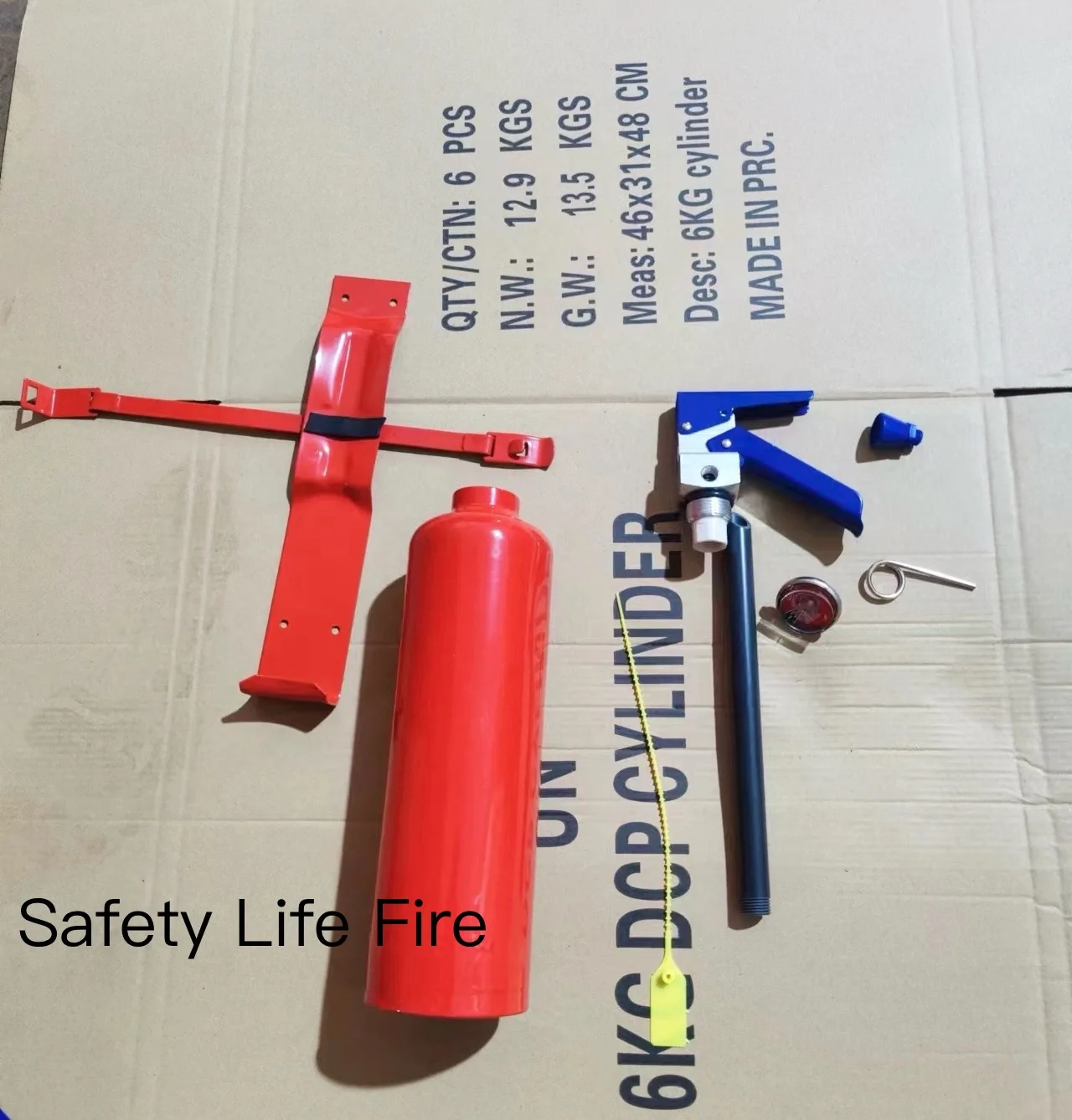 Mexico Australia empty fire extinguisher 12kg 6kg pqs fire extinguisher