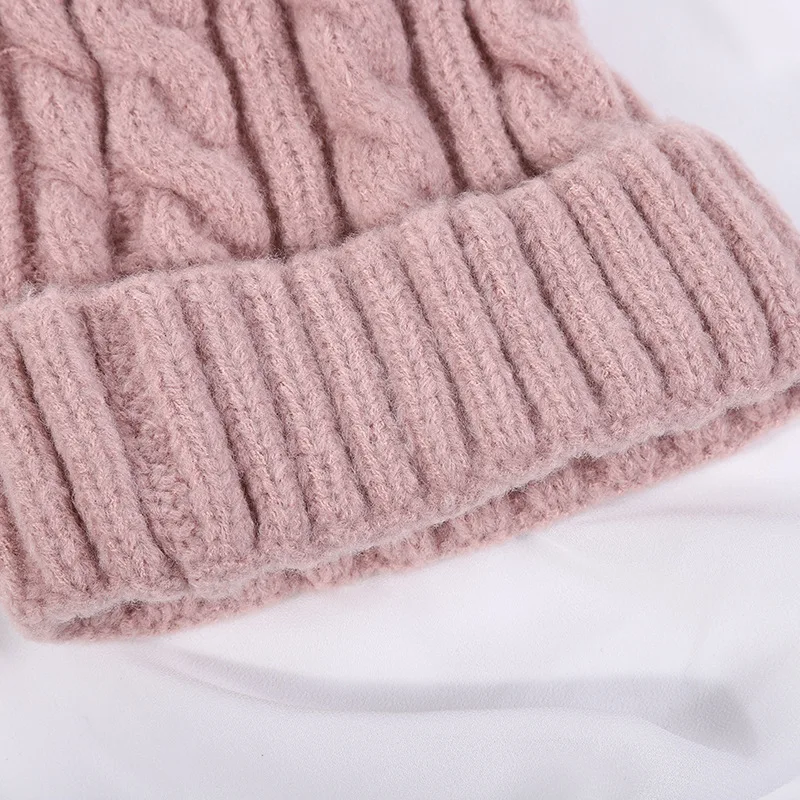 Custom Logo Beanie Hat Japanese Warm Wool Cap High Quality Winter Hats Wholesale Korean new Knitted Cap Fashion Pullover Hats