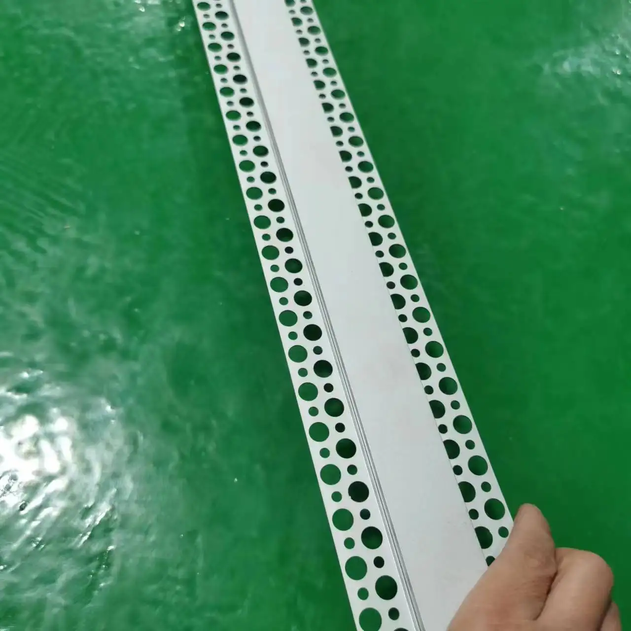 Plaster-in Recessed Standard LED Aluminum Channel with Flange for LED Strip, Aluminium LED Profile with Clip-in Diffuser