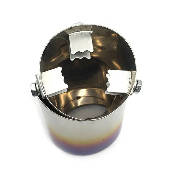 Factory Sales Car Universal Exterior Accessories 14cm Universal Silencer Dirt Bike Sound Exhaust Pipe