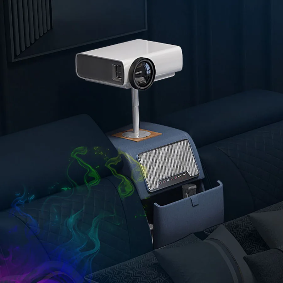 Factory direct sales modern smart tatami bed smart projection storage size wood frame double bed