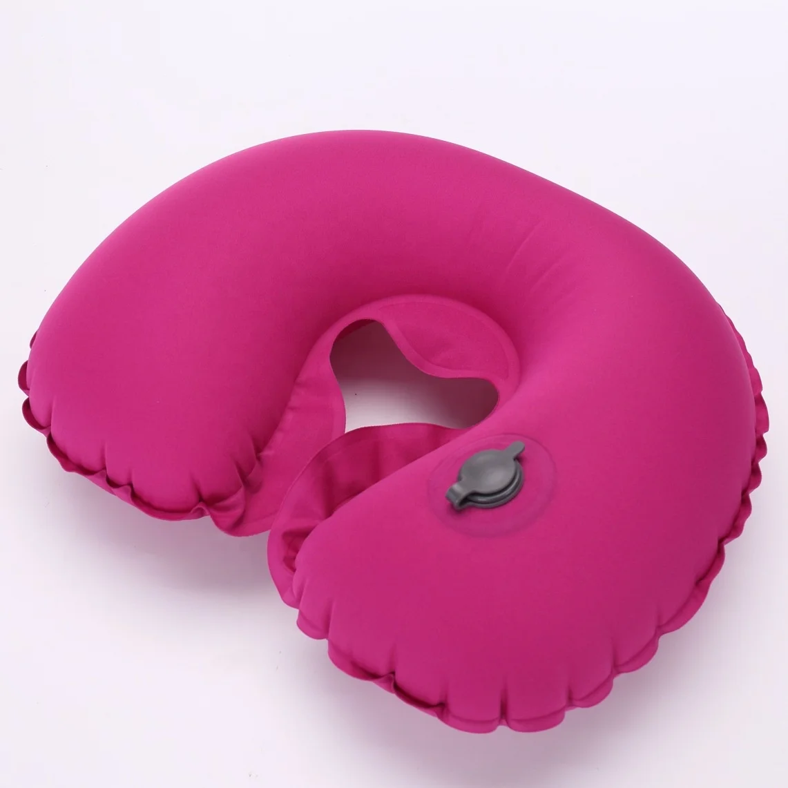 Air Inflatable Traveling Comfortable Travel Pillow Neck Pillow Airplane for Sleeping Travel OEM Memory Foam Pillow