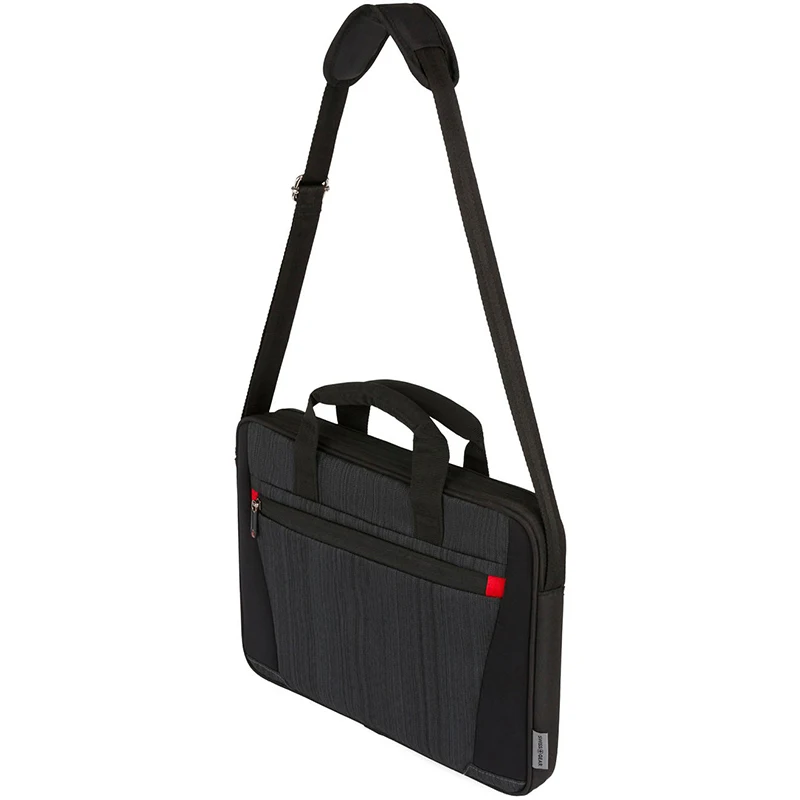 Laptop Briefcase Premium Laptop Case Fits Up to 17.3 Inch Business Shoulder Bag Laptop Expandable Water-Repellent Messenger Bag
