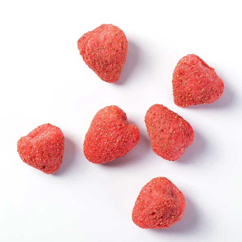 Wholesale New Arrival Pure Natural Freeze Dried Fruit Strawberry Slice Dry Strawberry
