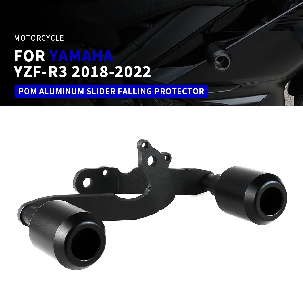 R3 R25 Frame Slider Crash Protector For Yamaha YZF-R3 YZF-R25 2019 2020 2021 2022 2023 Engine Guard Rail Falling Protection