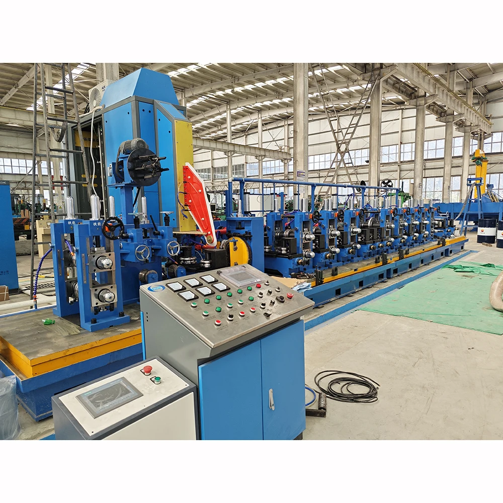 Full Automatic Low Mild Steel Pipe Making Machine Made in China