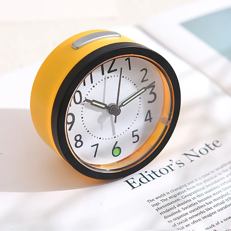 
snooze kids battery movement quartz alarm clock analogic 