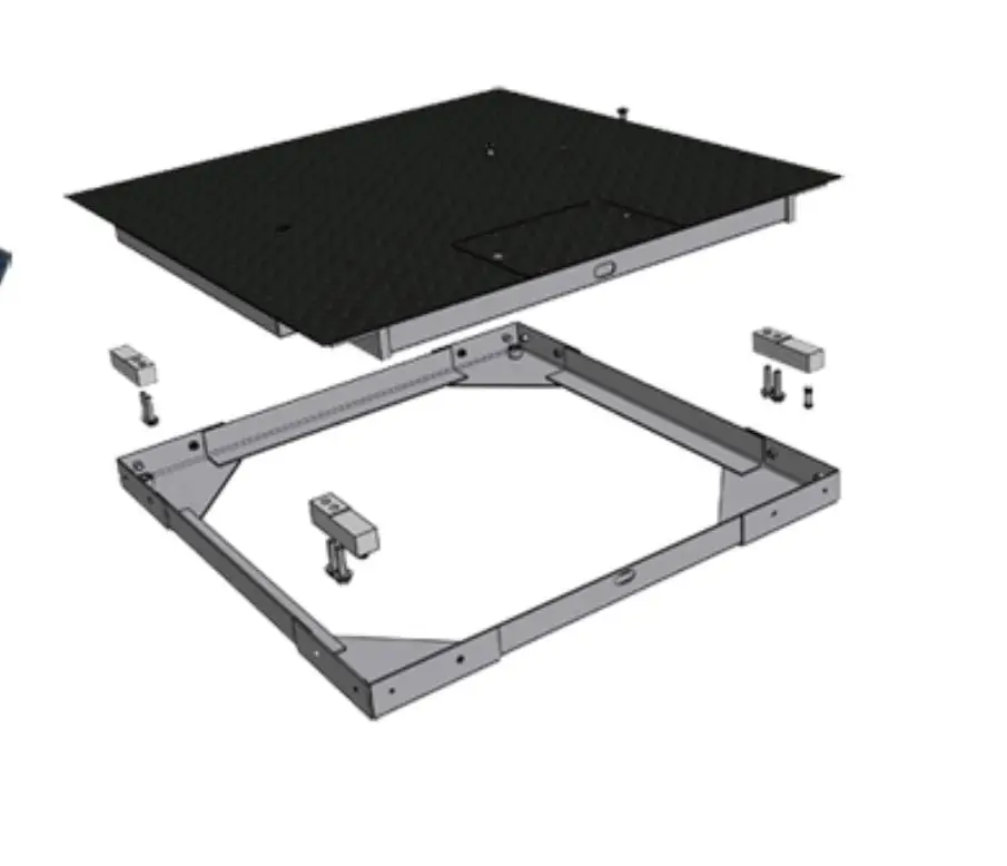 Frame type weighbridge  Floor scales   manufacturer electronic weighbridge