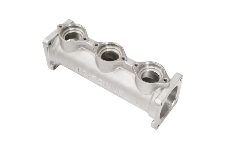 high quality lost wax investment casting parts Sand Blasting fluid system parts