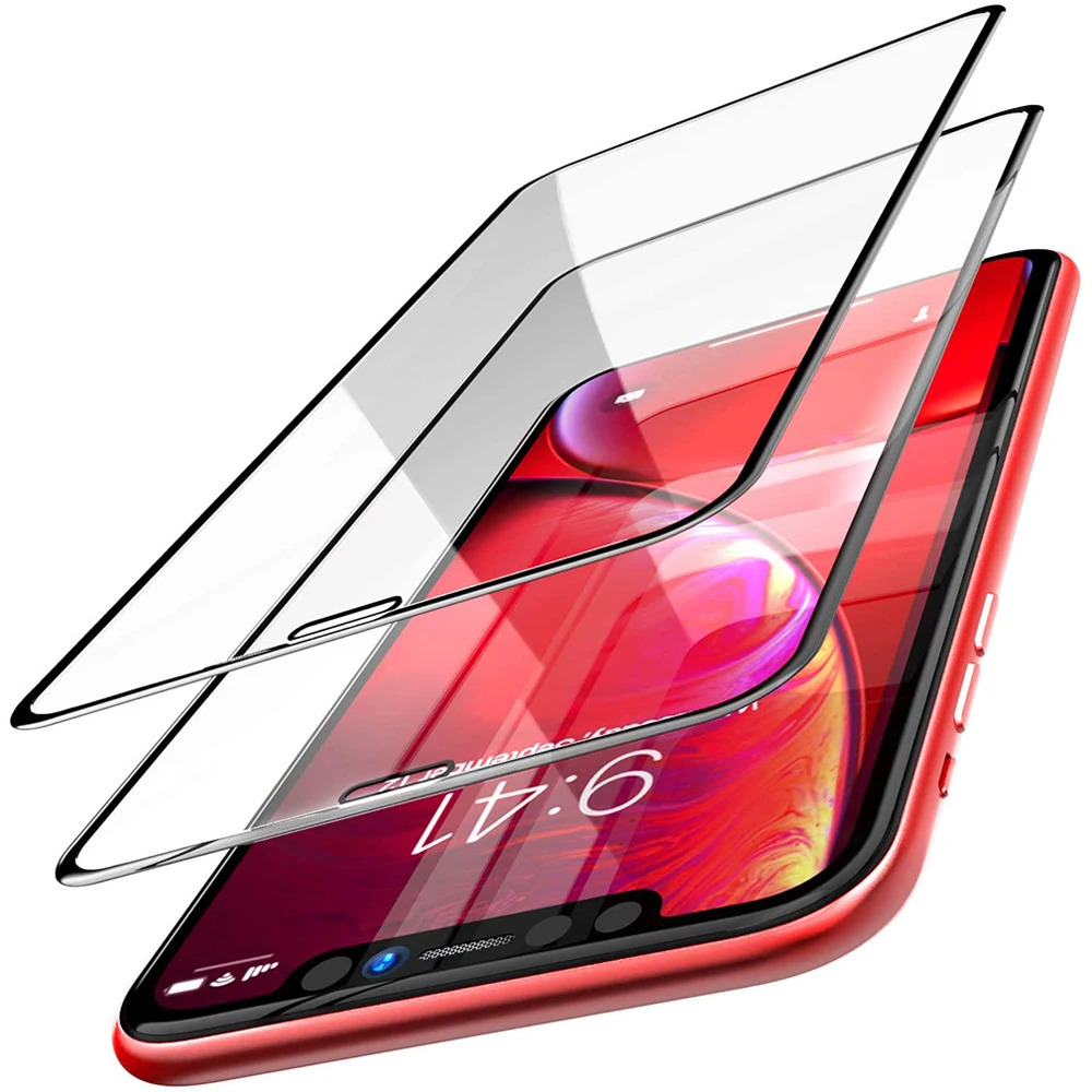  Защита экрана из закаленного стекла 111D HD для iphone 11 с защитой от