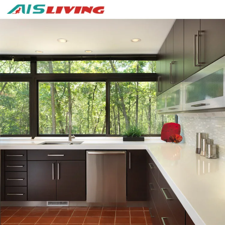 ASK-122B PVC Kitchen Cabinets Kitchen Furniture Set Modular Kitchen Cabinet