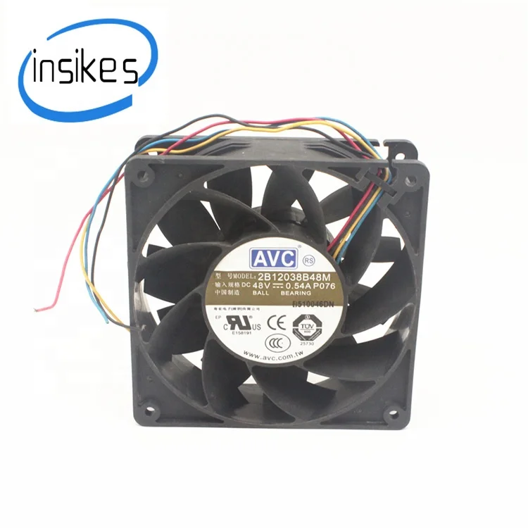 2B12038B48M 12038 48 V 0.54A вентилятор (12 см); 48 V охлаждающий вентилятор промышленный вентилятор