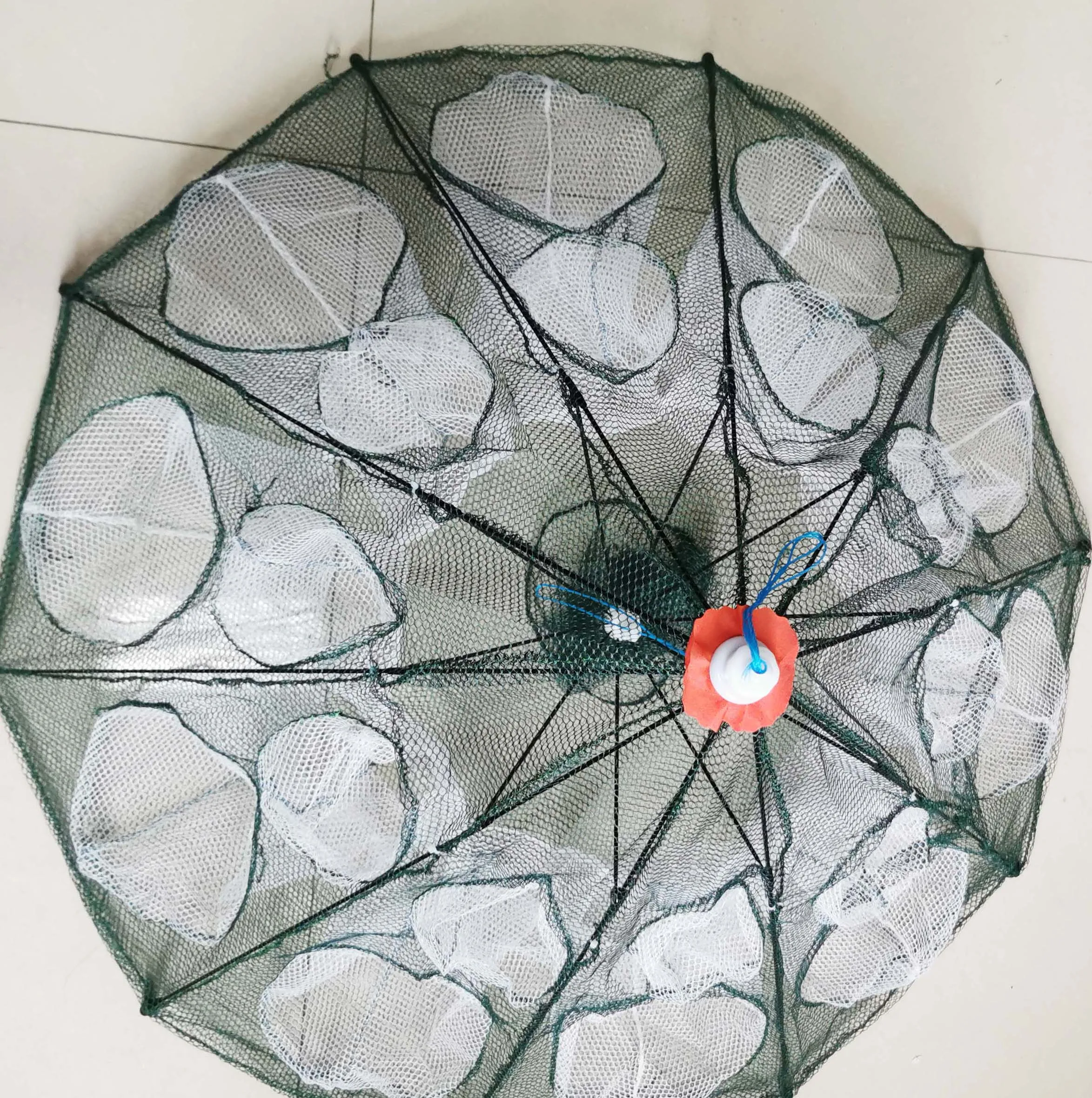 Foldable Fishing Net Bait Trap Fish Minnow Crawfish Shrimp Trap Fishing Net Fish Shrimp Crab Crayfish Traps