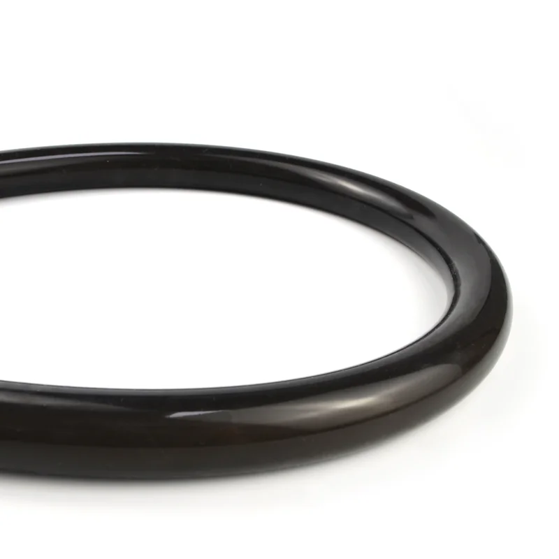 Customized Black Round 360 degree flexible led strip neon silicone tube for led strip lights