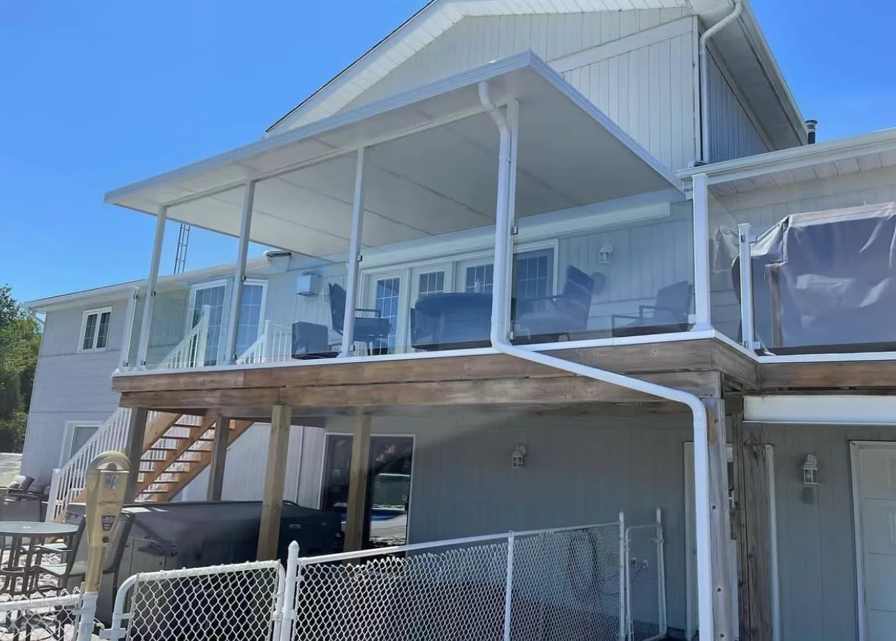 Lianhong new design Prefabricated Winter Garden Patio Enclosure Modern Glass House Free Standing 3 4 Seasons Sun Room